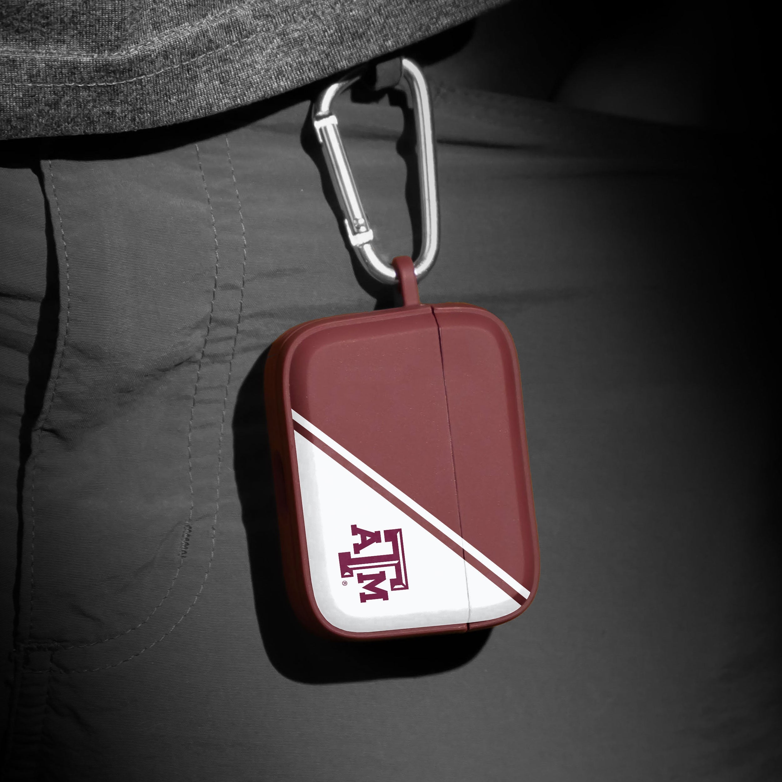 Texas A&M Aggies HDX Champion Series Apple AirPods Pro 1 & 2 Case Cover