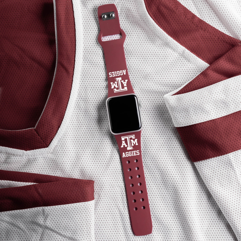 Texas A&M Aggies HD Apple Watch Band