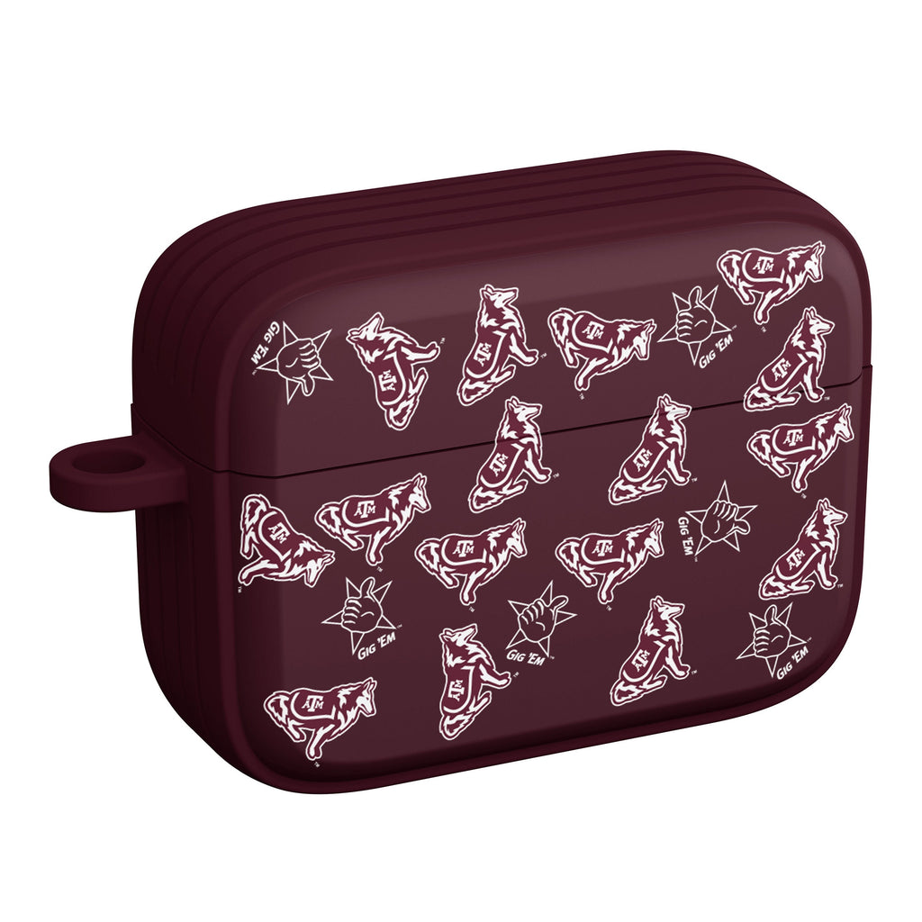 Texas A&M Aggies HDX Apple Airpods Pro 1 & 2 Case Cover