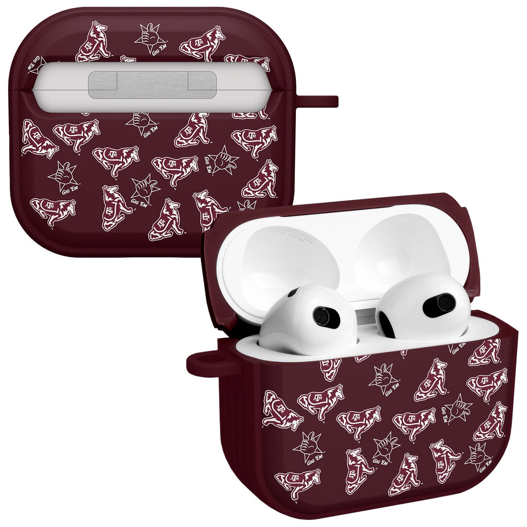 Texas A&M Aggies HDX Apple Airpods Pro 1 & 2 Case Cover