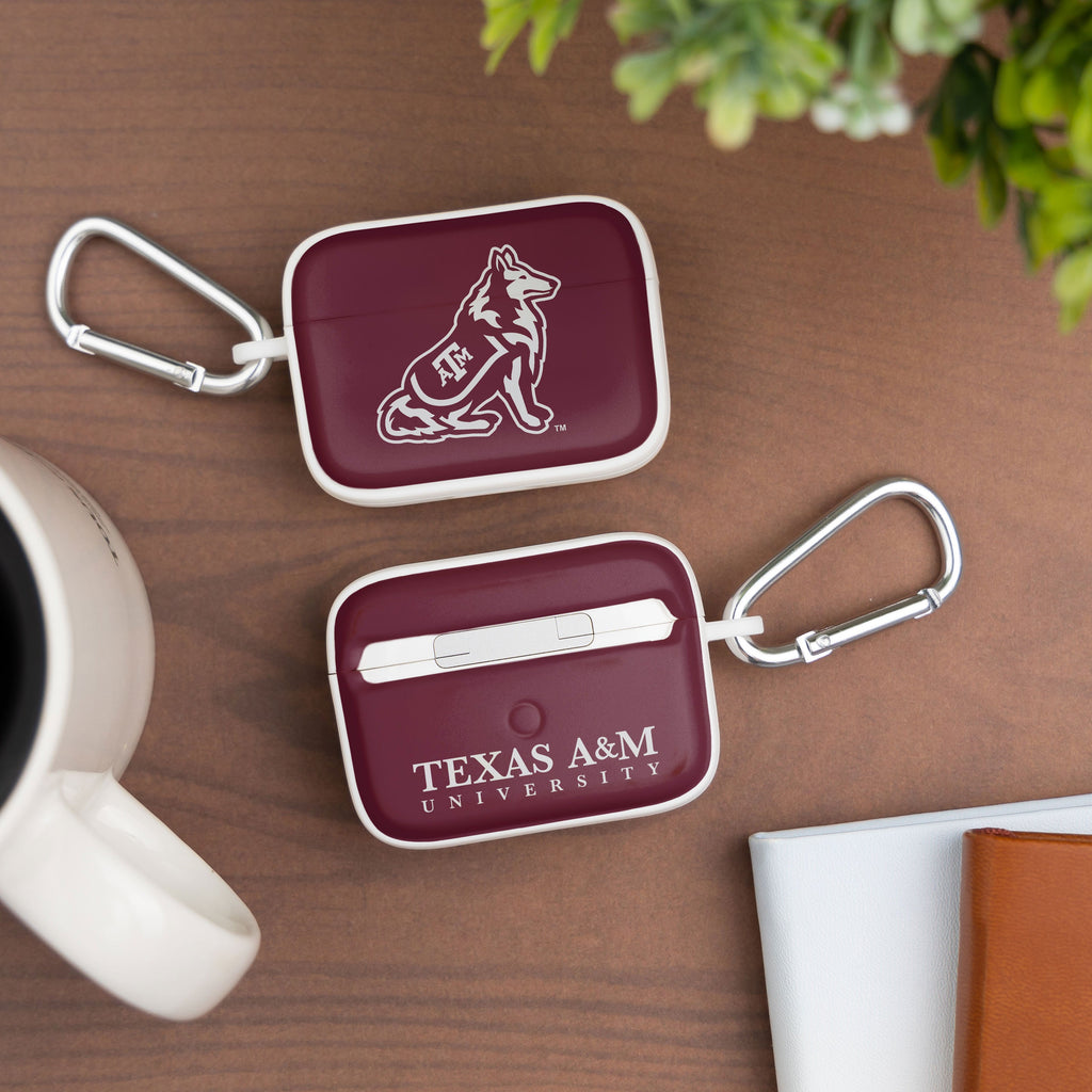 Texas A&M Aggies HDX Apple Airpods Pro 1 & 2 Case Cover