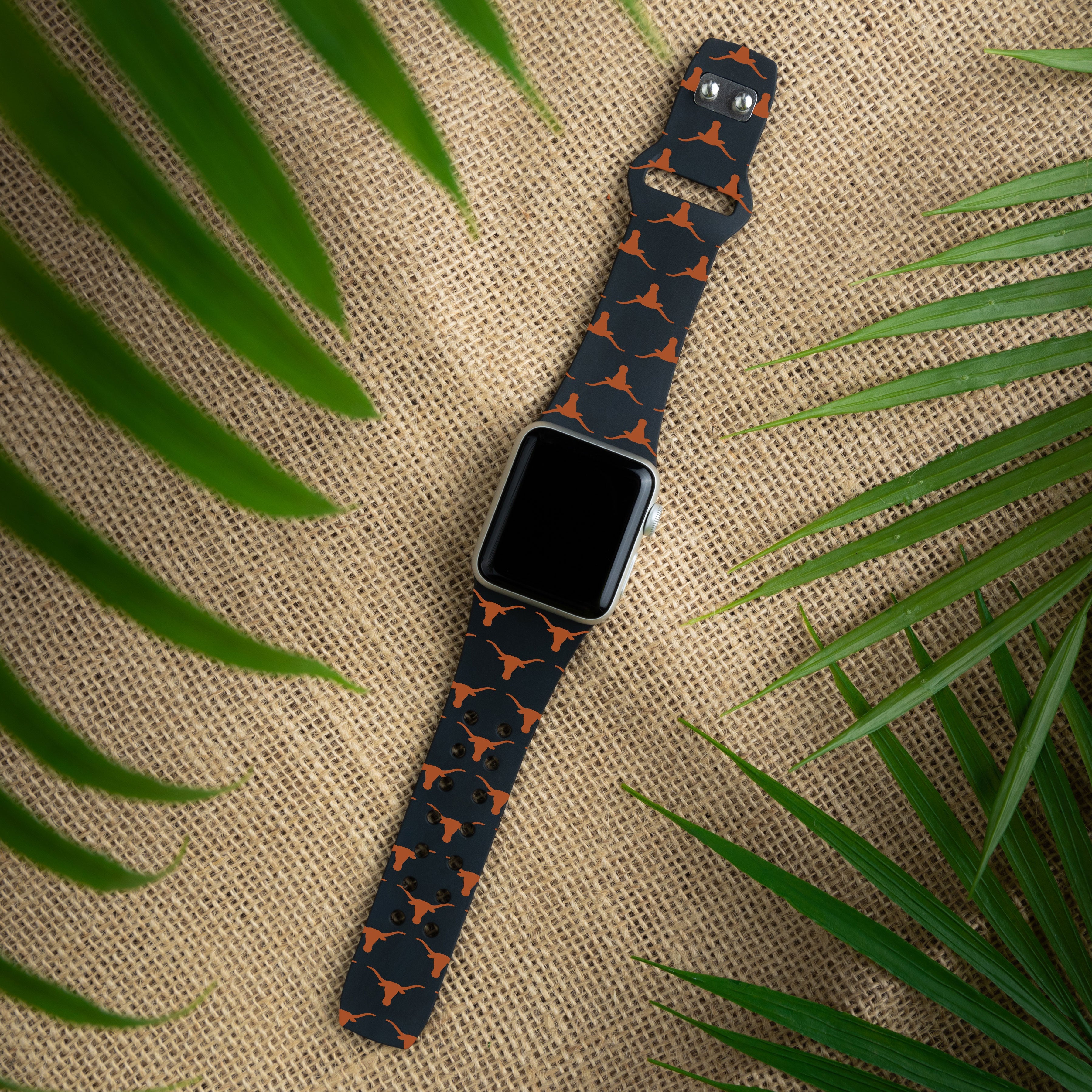 Texas Longhorns HD Apple Watch Band