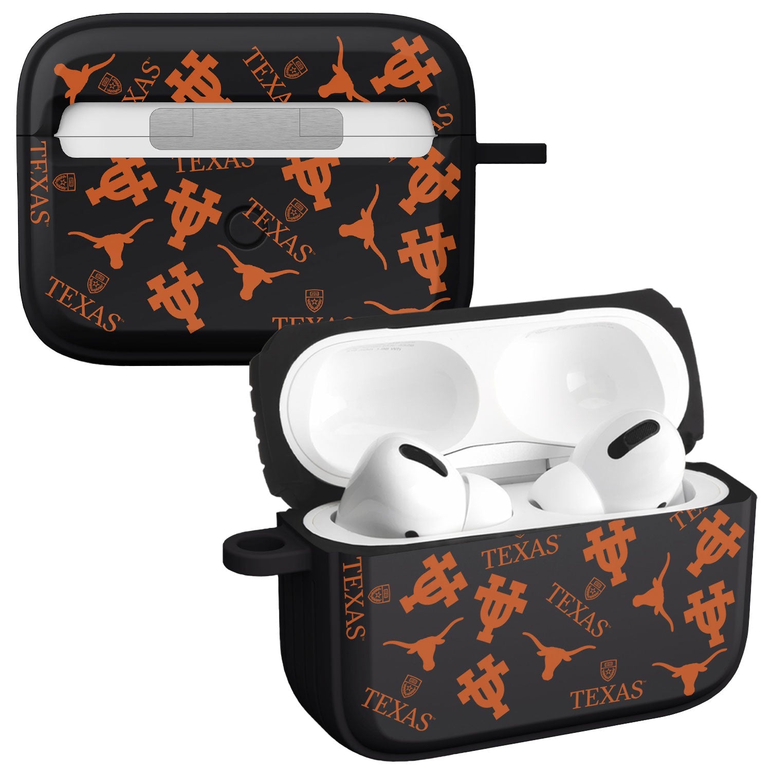 Texas Longhorns HDX Apple Airpods Pro 1 & 2 Case Cover