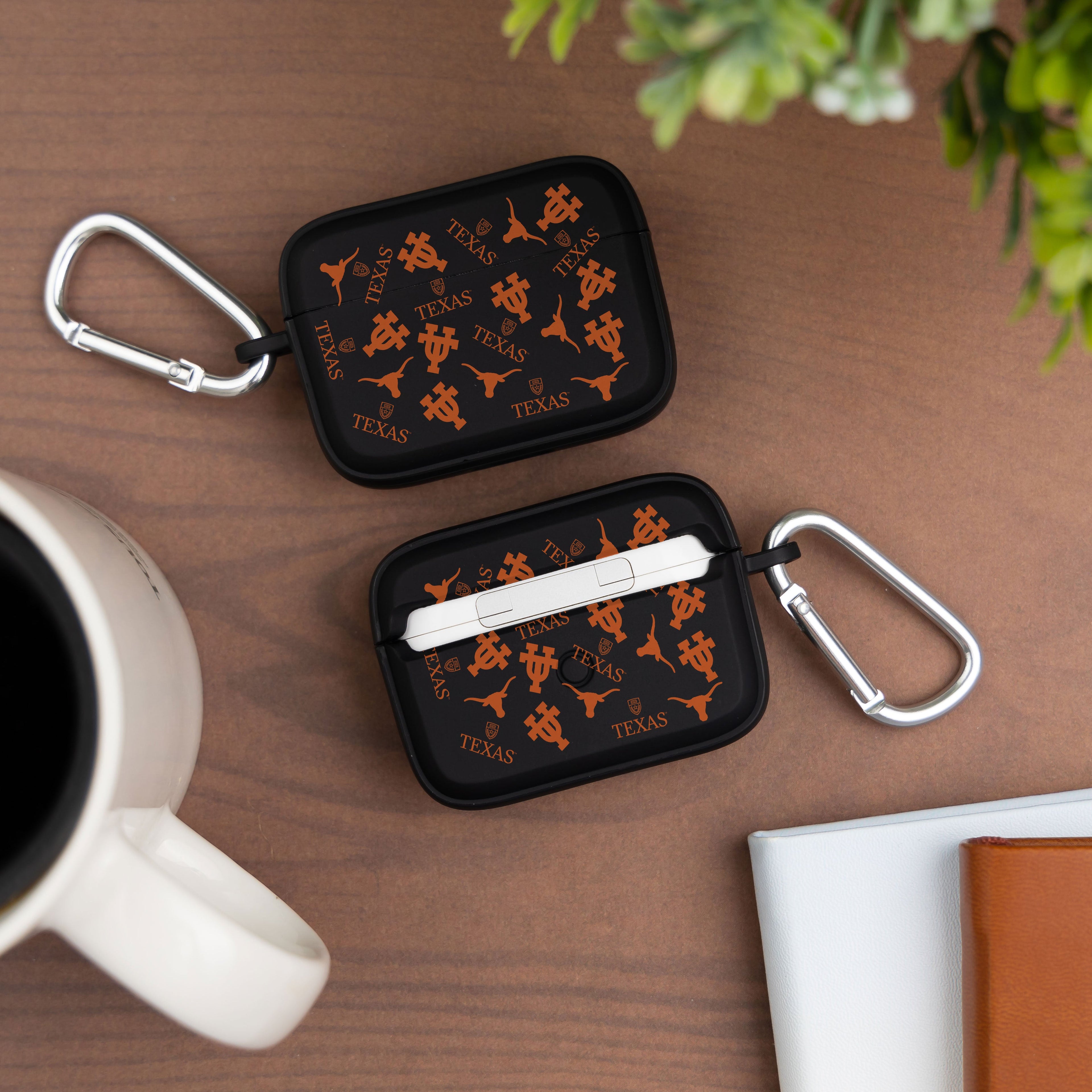 Texas Longhorns HDX Apple Airpods Pro 1 & 2 Case Cover