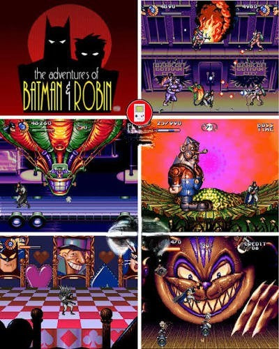 The Adventures of Batman and Robin SNES Video Game Super Nintendo