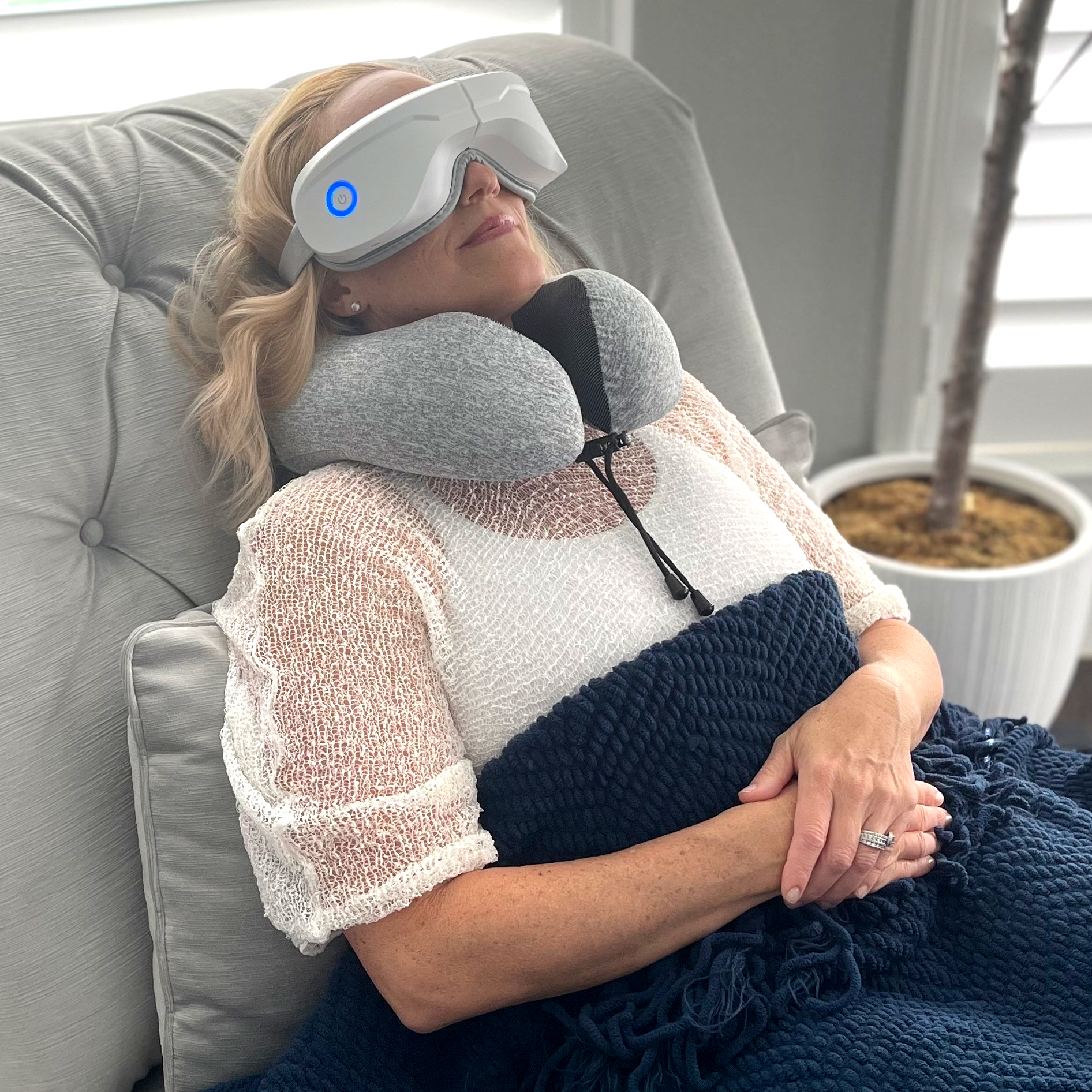 Memory Foam Travel Pillow