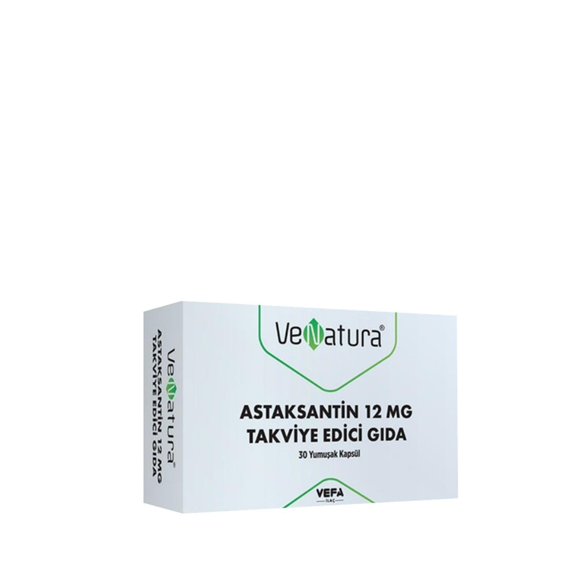VeNatura Astaxanthin 12mg Dietary Supplement - Antioxidant Support, Eye Health, 30 Soft Capsules