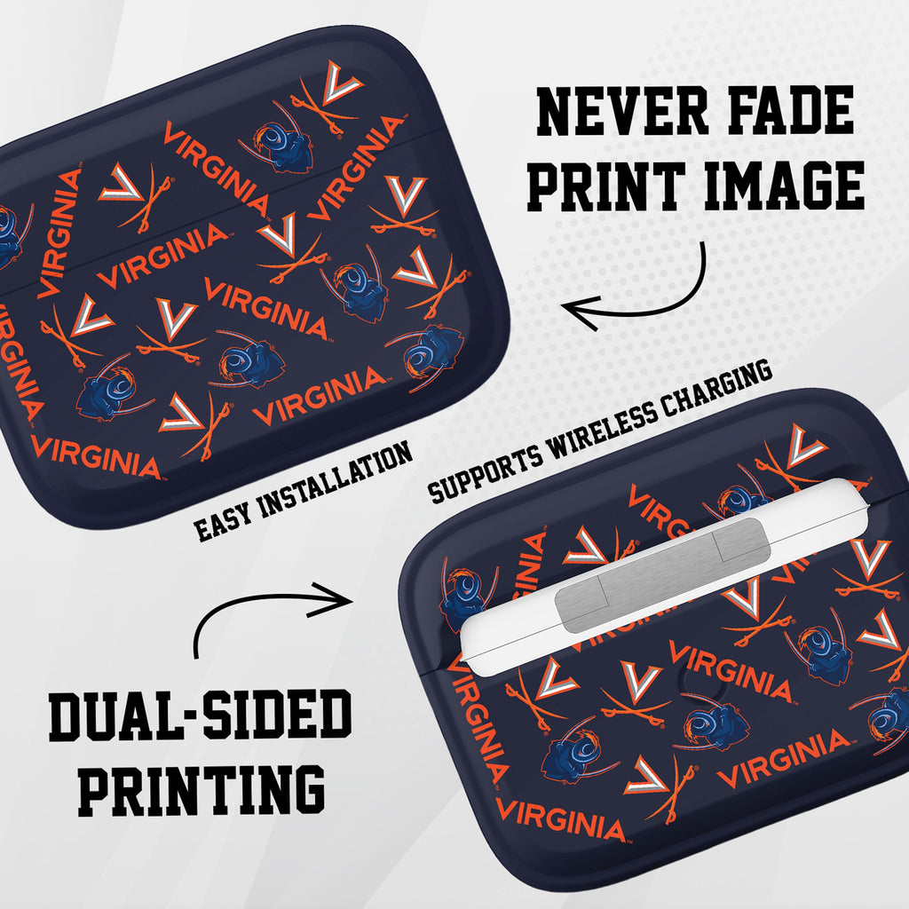 Virginia Cavaliers HDX AirPods Pro 1 & 2 Case Cover