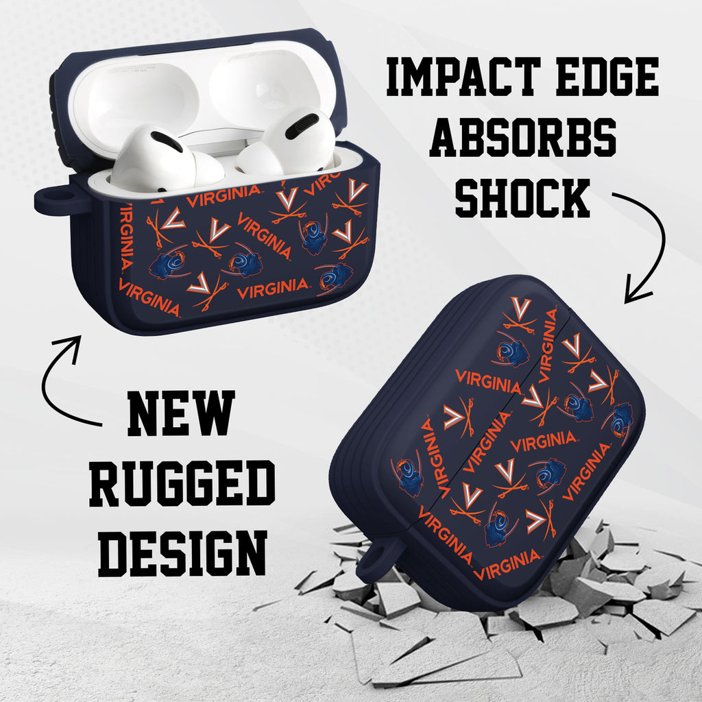 Virginia Cavaliers HDX AirPods Pro 1 & 2 Case Cover