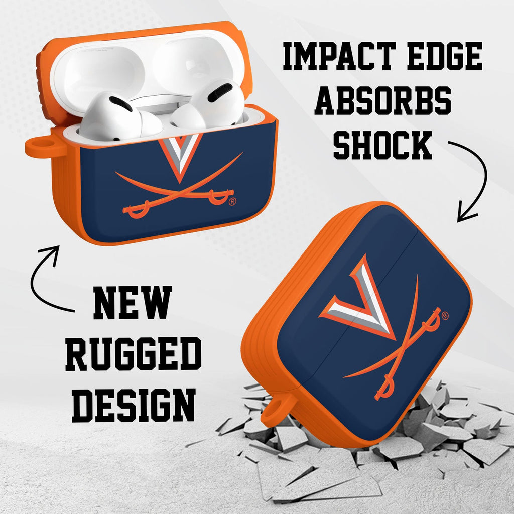 Virginia Cavaliers HDX AirPods Pro 1 & 2 Case Cover