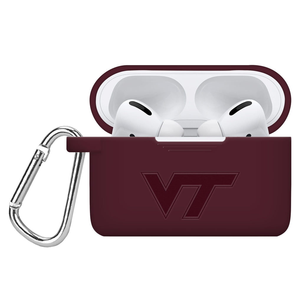 Virginia Tech Hokies Engraved AirPods Pro 1 & 2 Case Cover