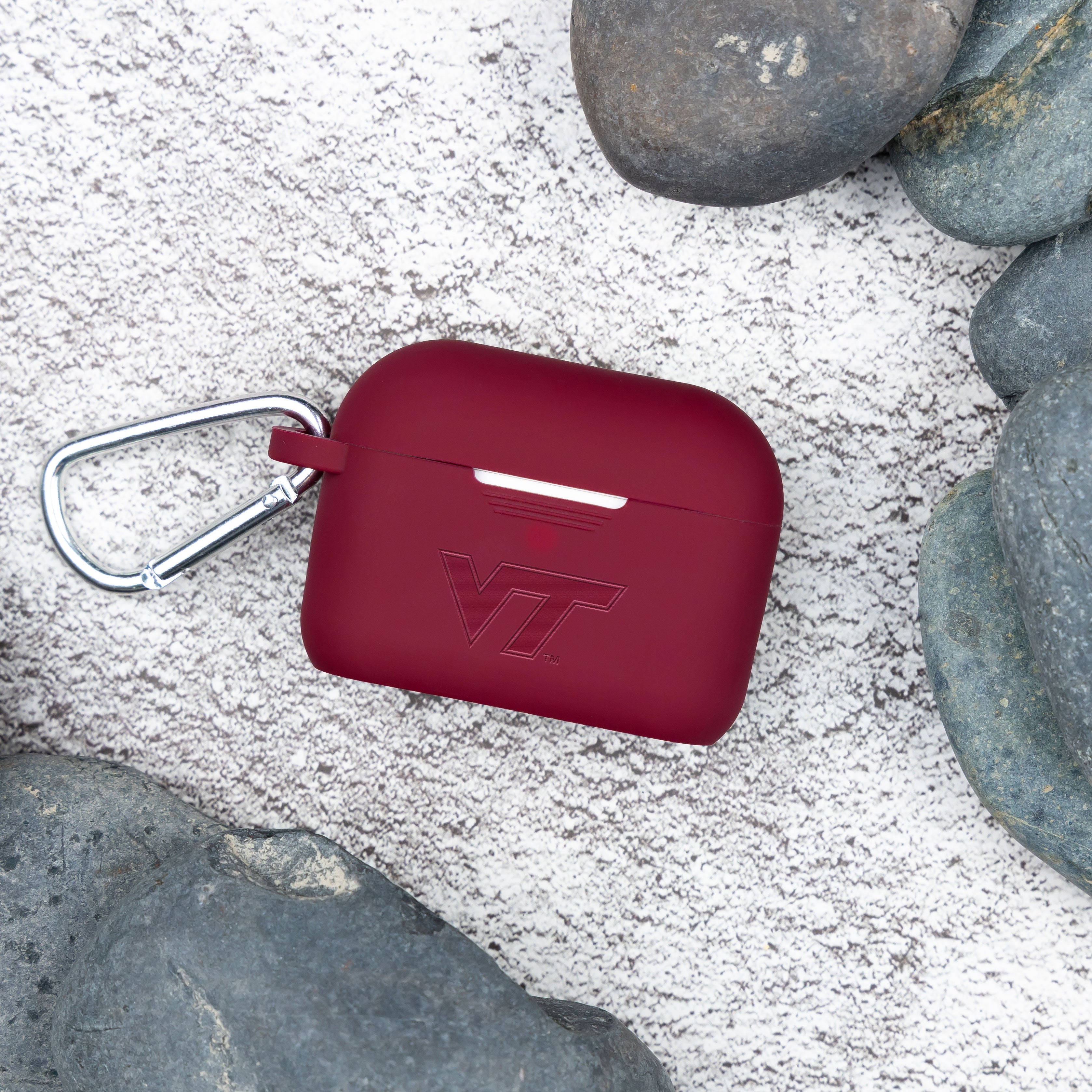 Virginia Tech Hokies Engraved AirPods Pro 1 & 2 Case Cover