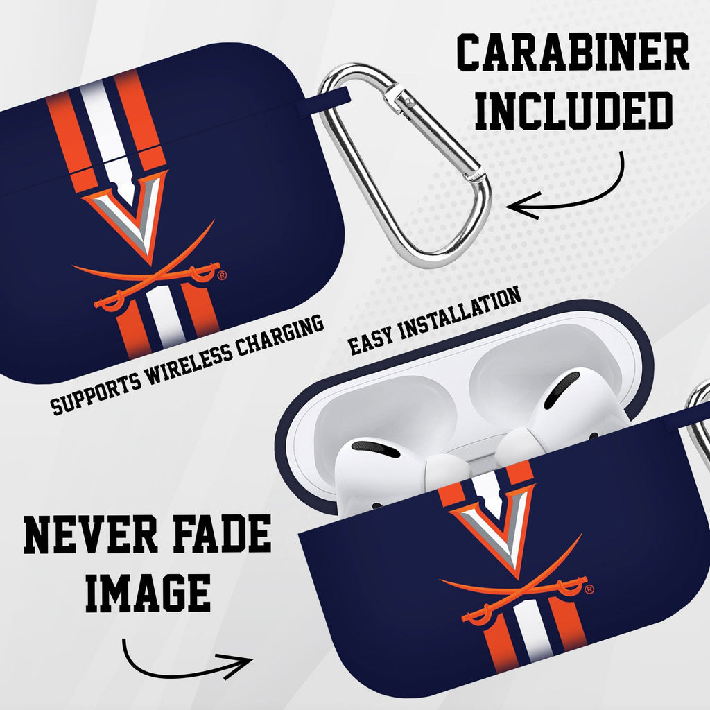 Virginia Cavaliers HD AirPods Pro 1 & 2 Case Cover