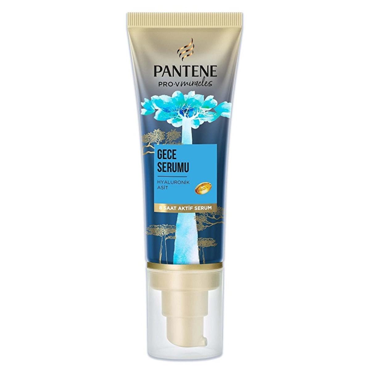 Pantene Hydra Glow Hair Serum - 70ml, Non-Greasy, Long-Lasting Hydration for Dry Hair