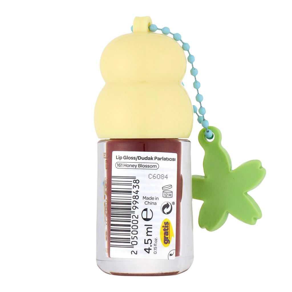 Beaulis Fun Bloom Pop Lip Gloss in 161 Honey Blossom 4ml