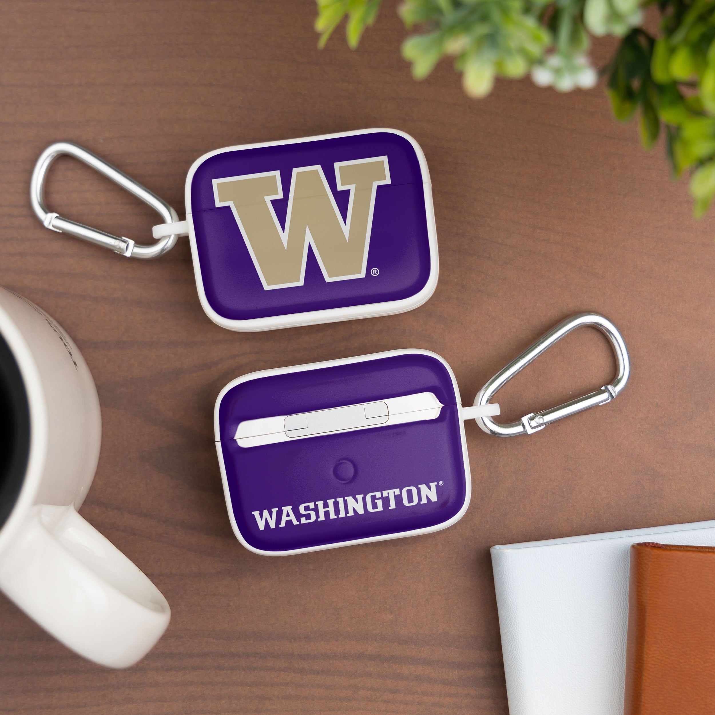 Washington Huskies HDX Apple Airpods Pro 1 & 2 Case Cover
