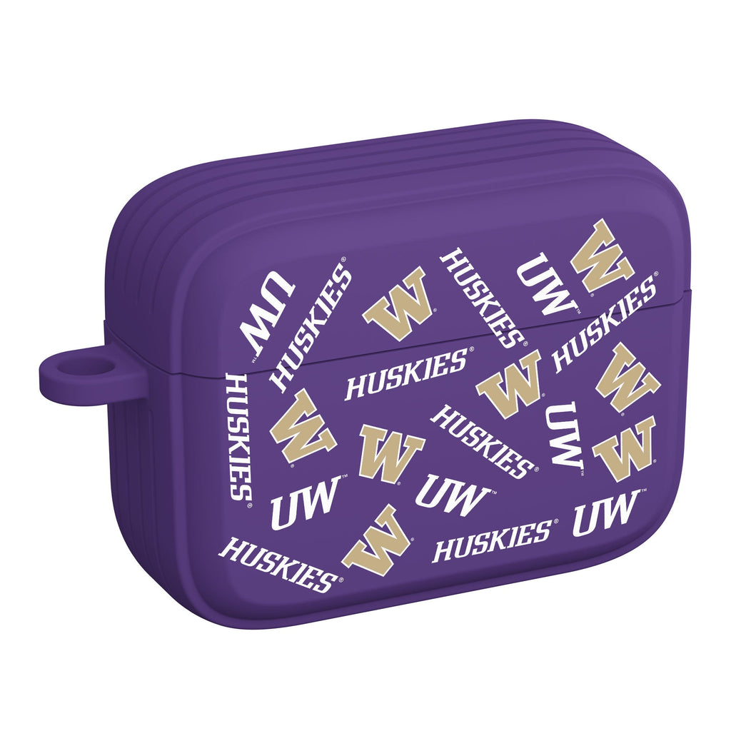 Washington Huskies HDX Apple Airpods Pro 1 & 2 Case Cover