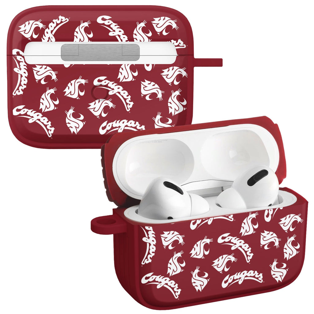 Washington State Cougars HDX Apple Airpods Pro 1 & 2 Case Cover