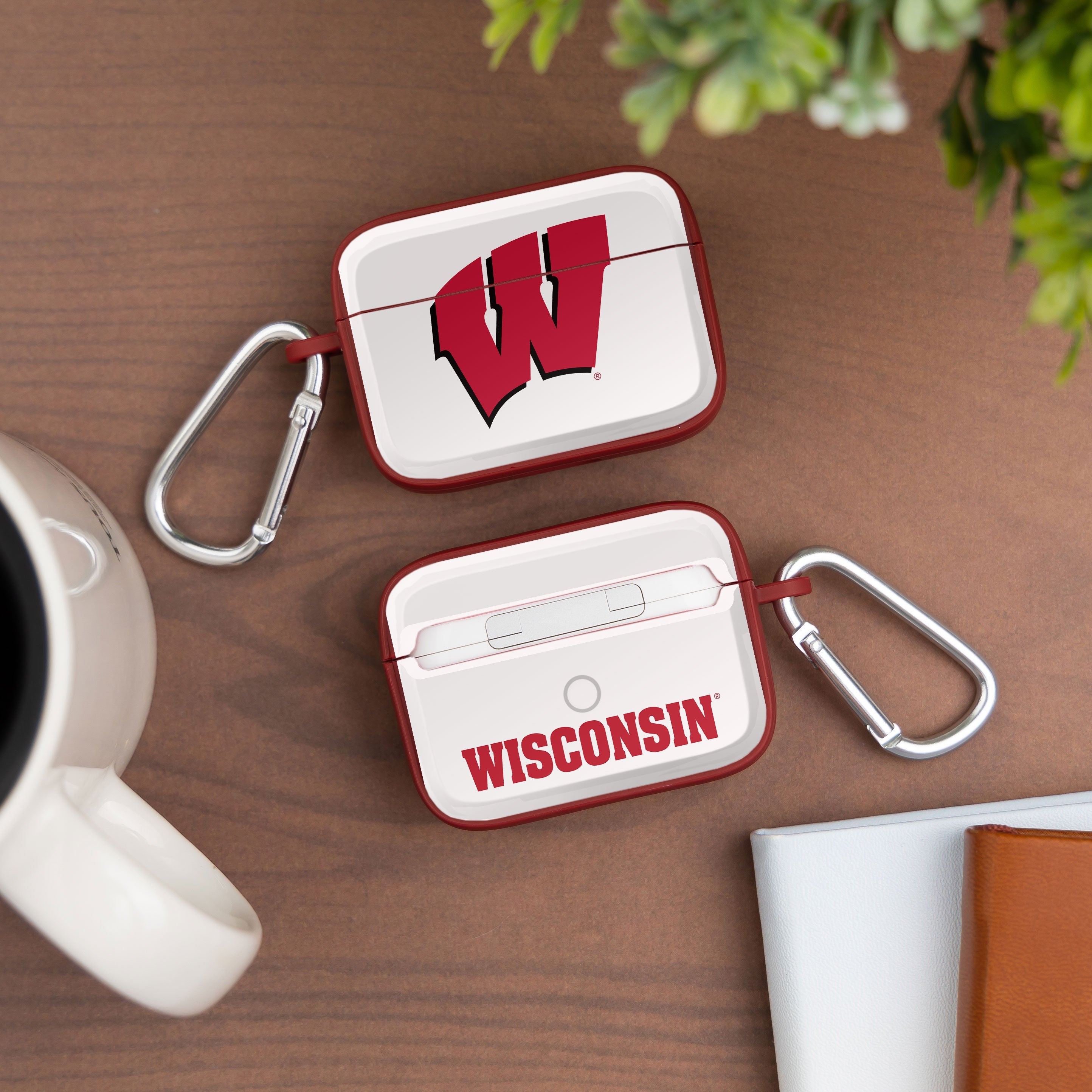Wisconsin Badgers HDX Apple Airpods Pro 1 & 2 Case Cover