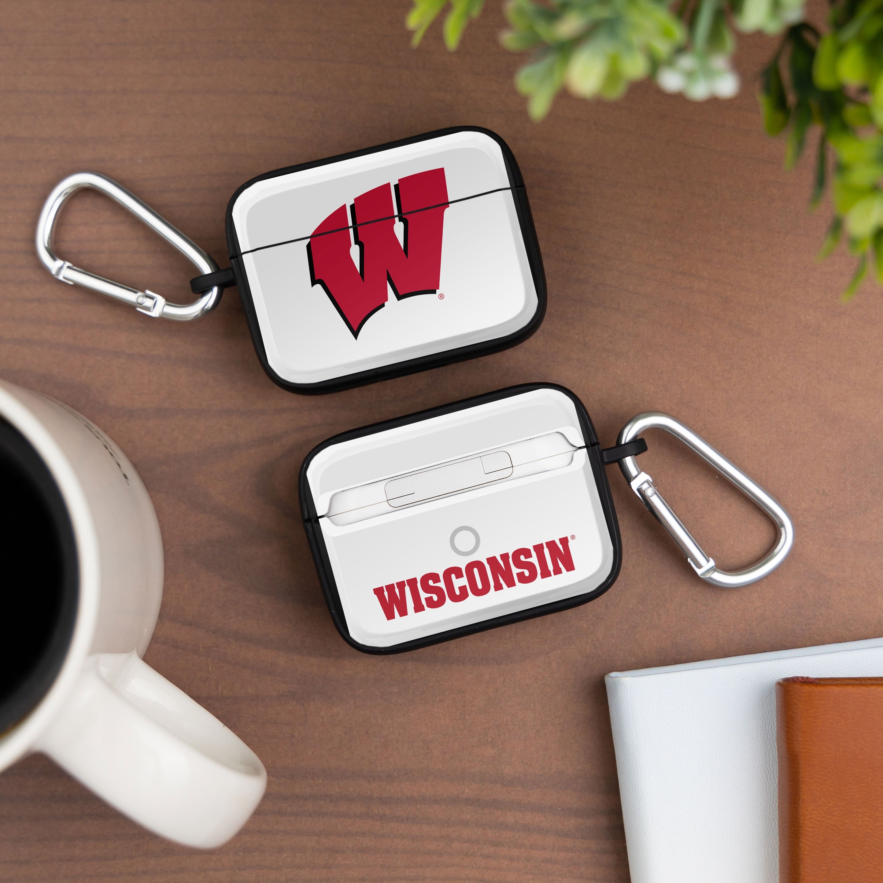 Wisconsin Badgers HDX Apple Airpods Pro 1 & 2 Case Cover
