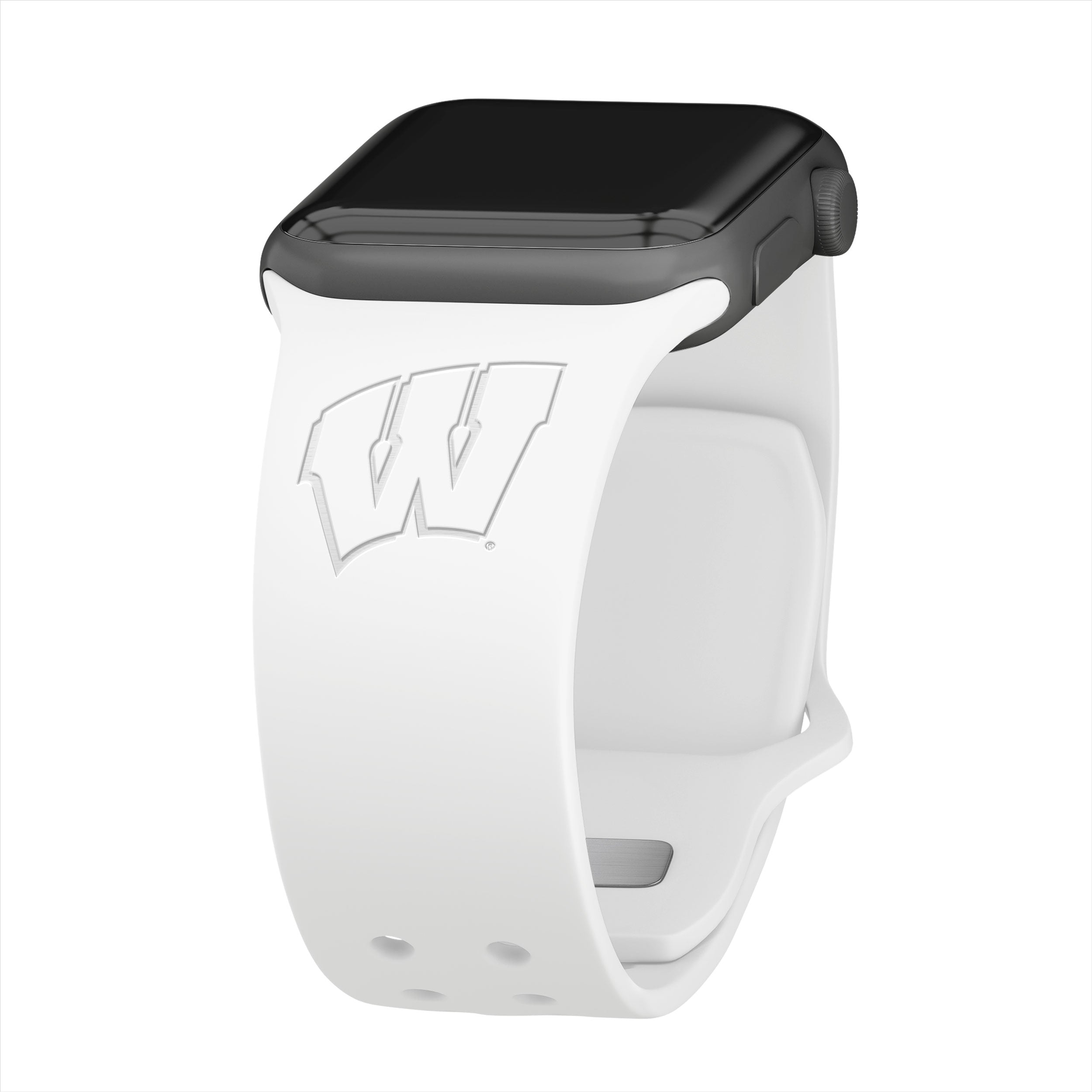 Wisconsin Badgers Engraved Apple Watch Band