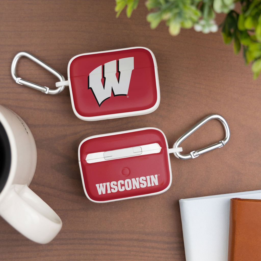 Wisconsin Badgers HDX Apple Airpods Pro 1 & 2 Case Cover