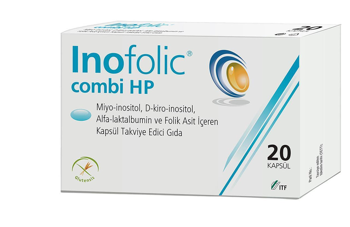 Inofolic Combi HP - 20 Capsules | Dietary Supplement