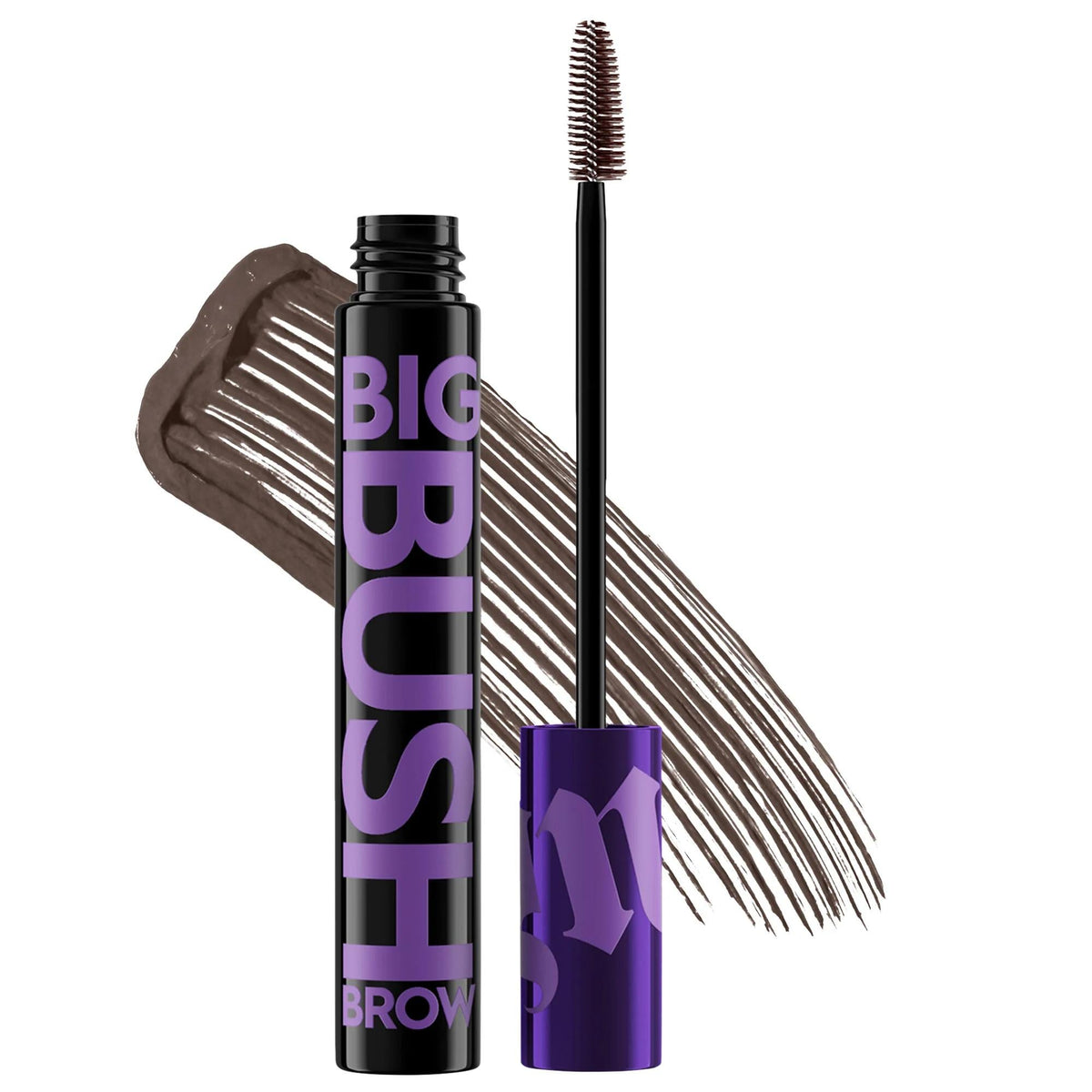 Big Bush Volumizing Tinted Brow Gel - Waterproof, Cruelty-Free Eyebrow Makeup with Castor Oil