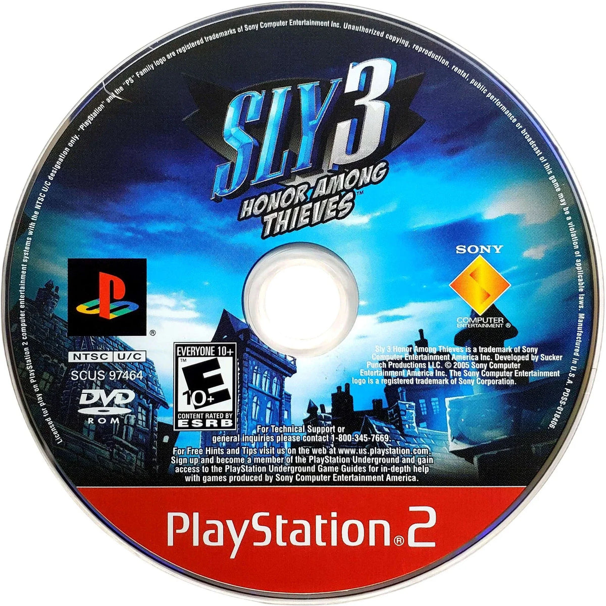 Sly 3: Honor Among Thieves [Greatest Hits] – PlayStation 2 (PS2)