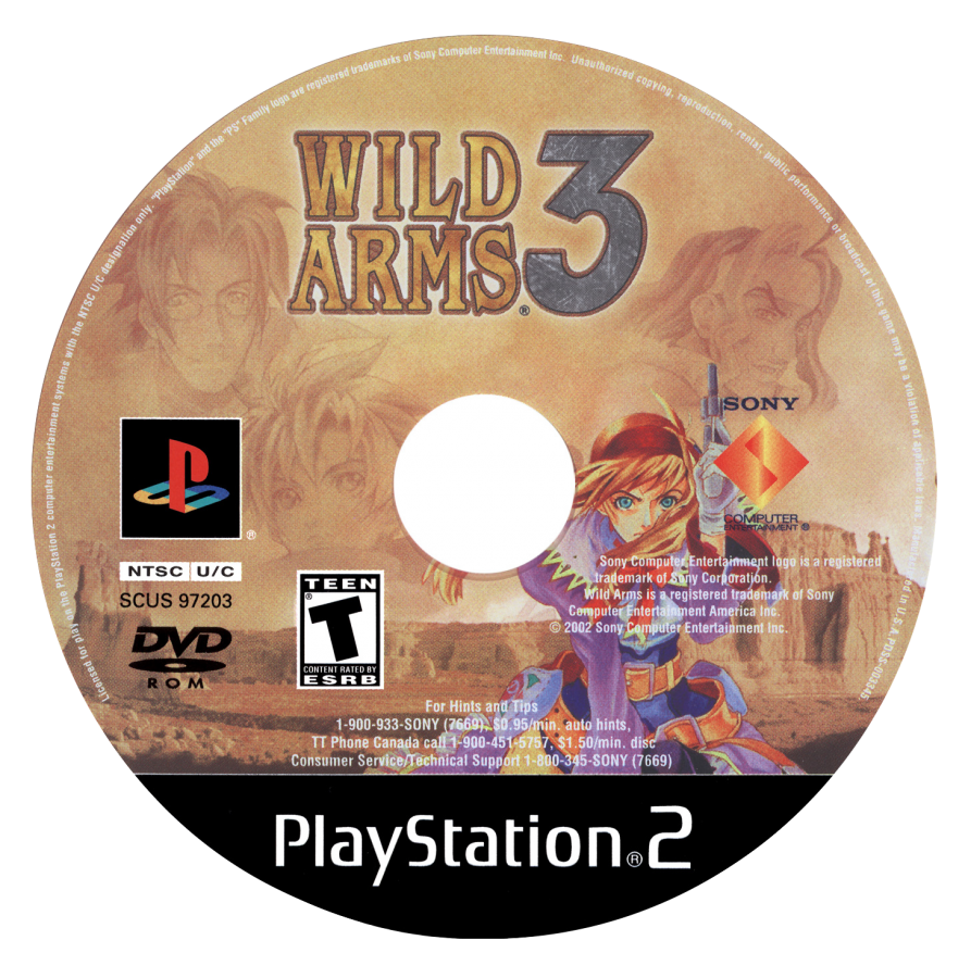 Wild Arms 3 – PlayStation 2 (PS2)