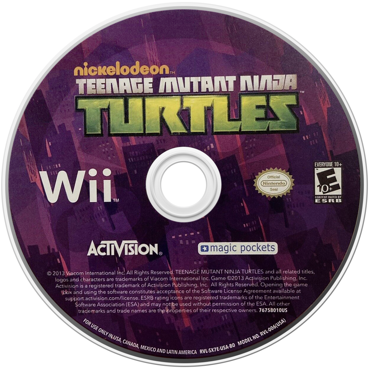 Teenage Mutant Ninja Turtles – Nintendo Wii (Wii)