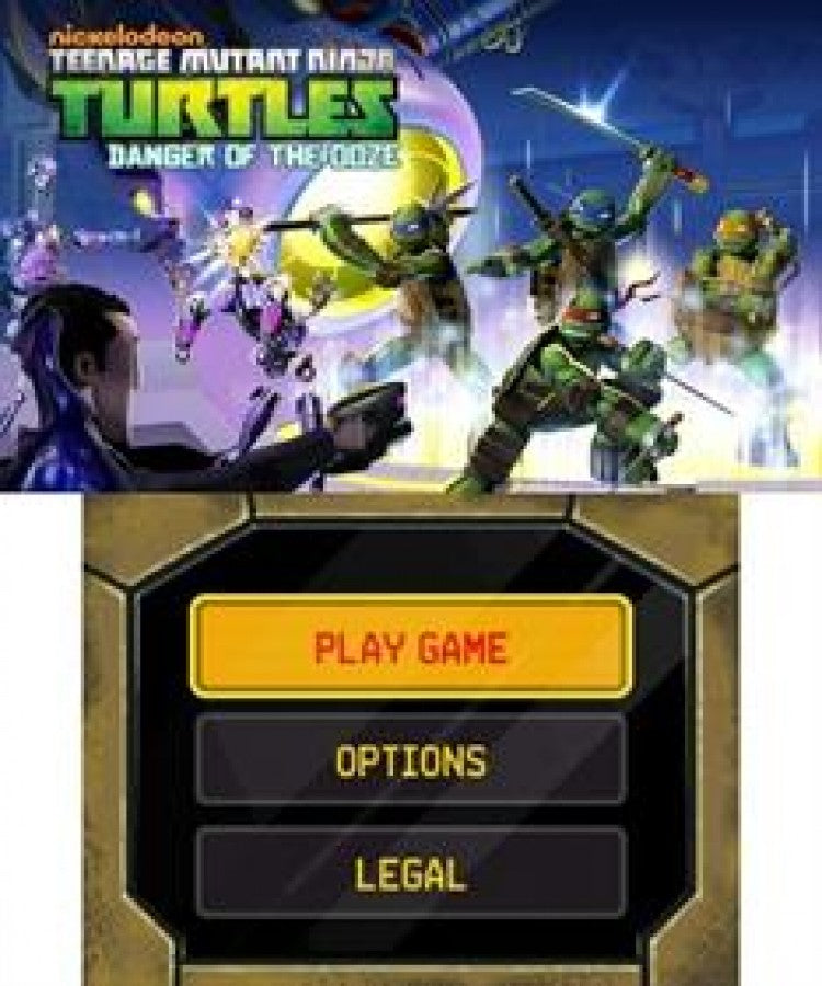 Teenage Mutant Ninja Turtles: Danger of the Ooze – Nintendo 3DS (3DS)