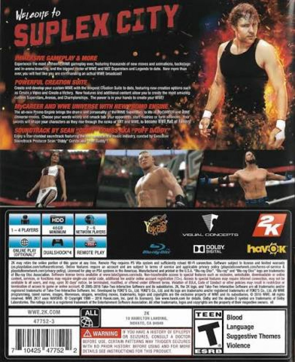 WWE 2K17 – PlayStation 4 (PS4)