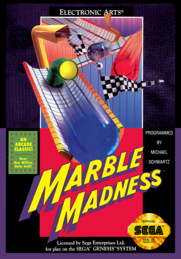 Marble Madness – Sega Genesis (GEN)