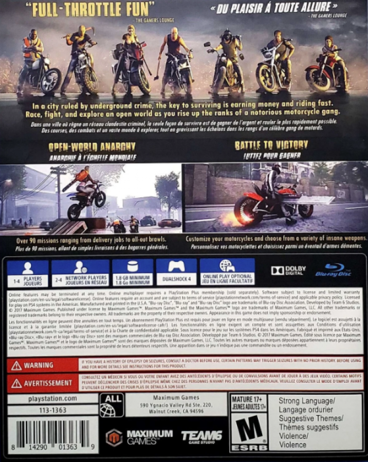 Road Rage – PlayStation 4 (PS4)