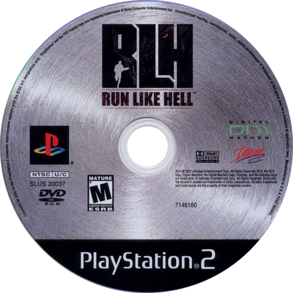 Run Like Hell – PlayStation 2 (PS2)
