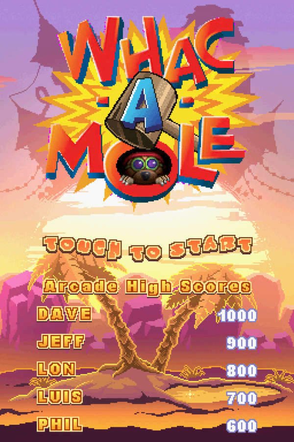 Whac-A-Mole – Nintendo DS (DS)
