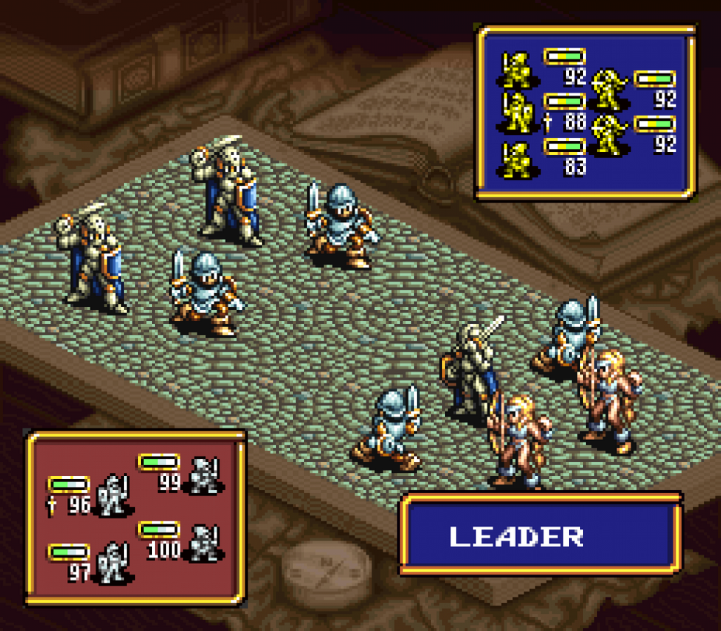 Ogre Battle: The March of the Black Queen – Super Nintendo Entertainment System (SNES)