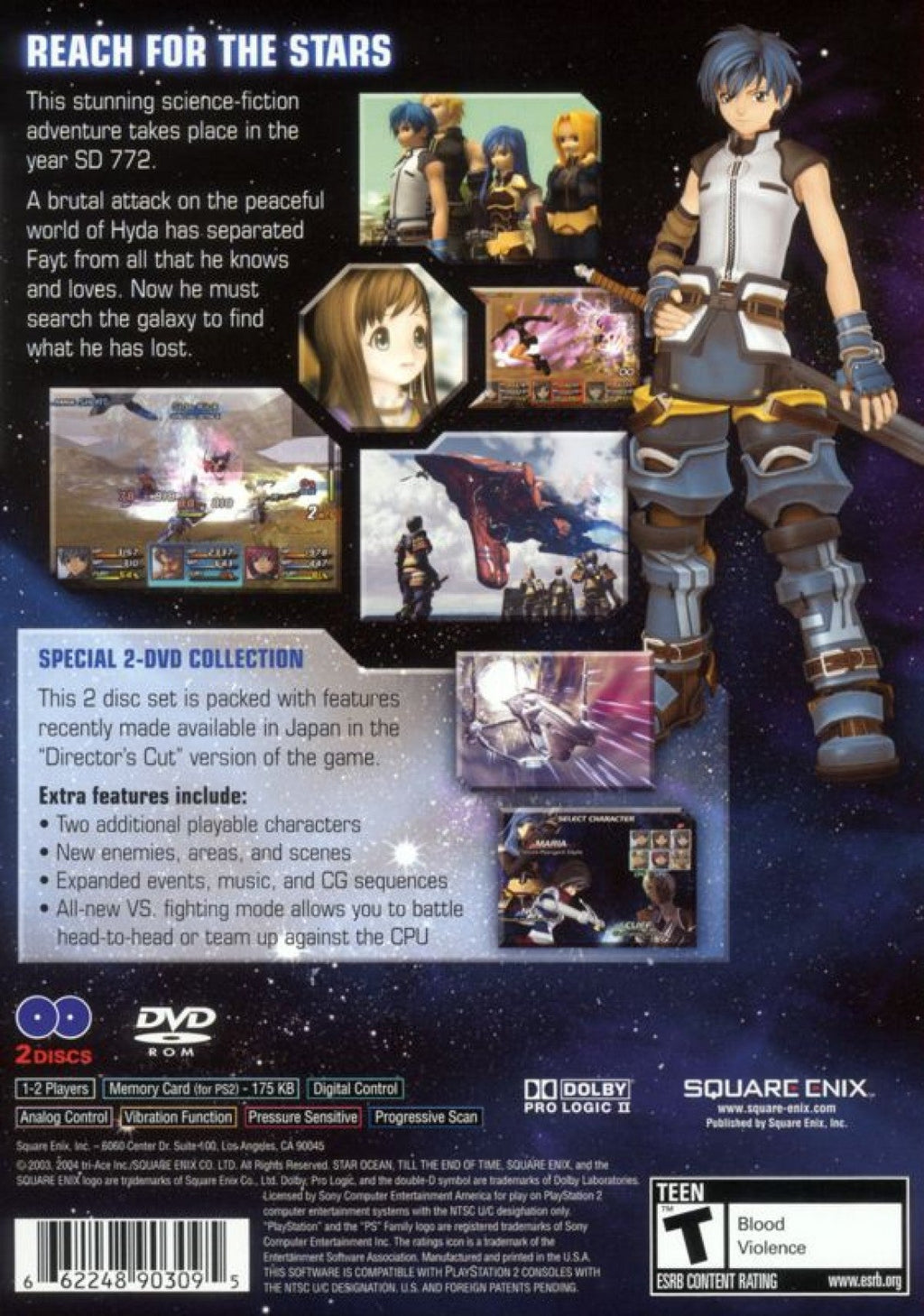 Star Ocean: Till the End of Time [Greatest Hits] – PlayStation 2 (PS2)