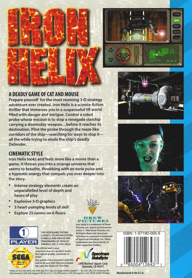 Iron Helix – Sega CD (SCD)