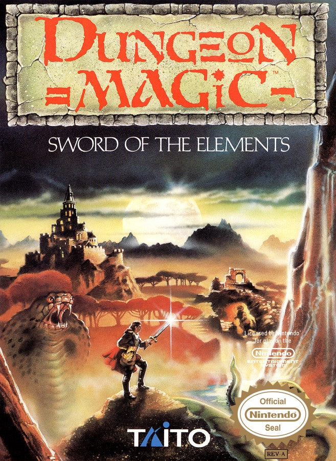 Dungeon Magic – Nintendo Entertainment System (NES)