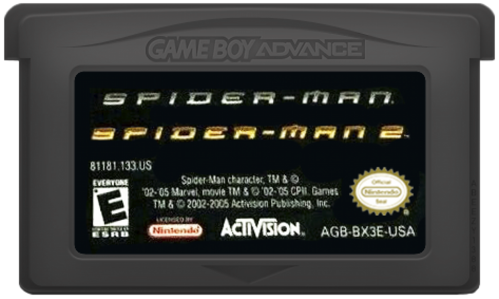 Spider-Man: Double Pack – Game Boy Advance (GBA)