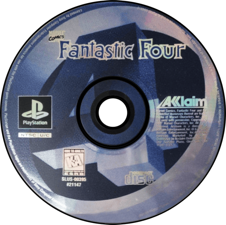 Fantastic Four – PlayStation 1 (PS1)