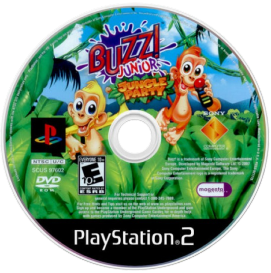 Buzz! Junior: Jungle Party – PlayStation 2 (PS2)