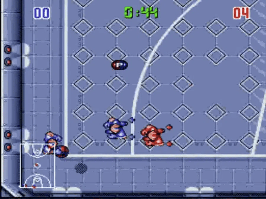 Bill Laimbeer's Combat Basketball — Super Nintendo Entertainment System (SNES)