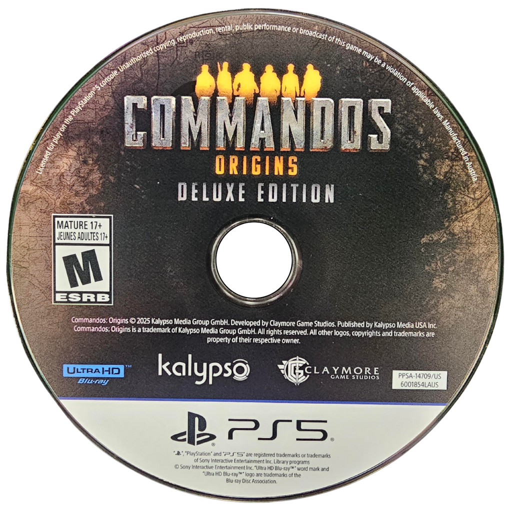 Commandos Origins: Deluxe Edition – Playstation 5 (PS5)