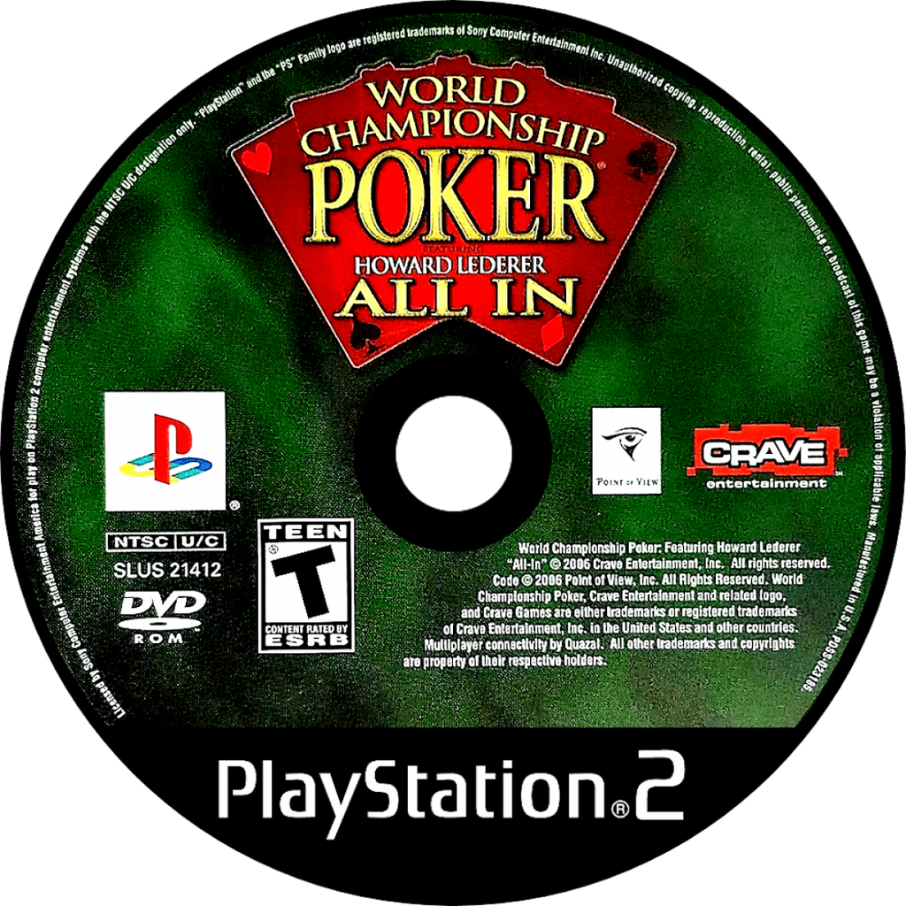 World Championship Poker: All In – PlayStation 2 (PS2)