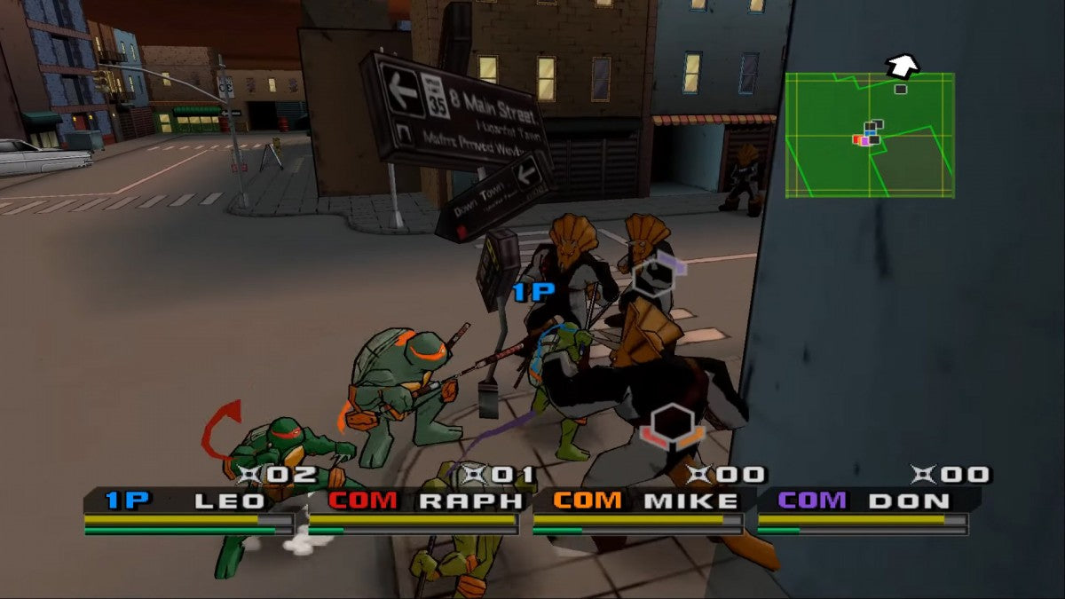 Teenage Mutant Ninja Turtles 3: Mutant Nightmare – PlayStation 2 (PS2)