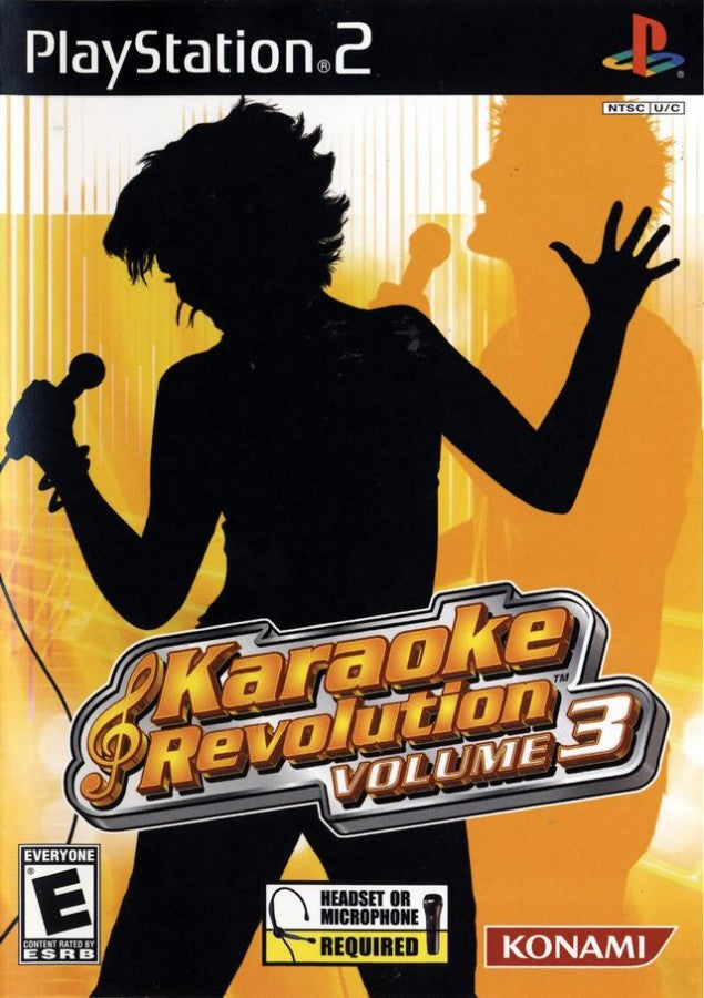 Karaoke Revolution: Volume 3 – PlayStation 2 (PS2)