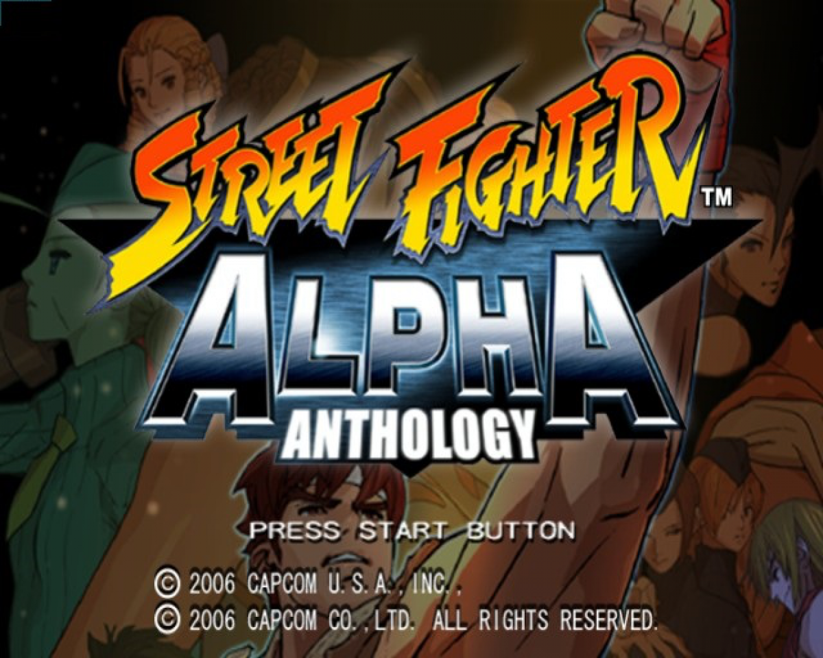 Street Fighter Alpha Anthology – PlayStation 2 (PS2)